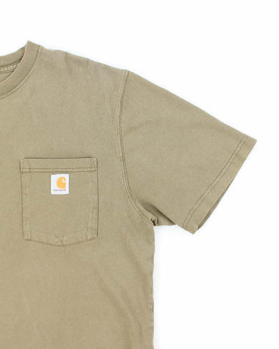 Vintage Carhartt Faded Oversized Pocket T-Shirt - M