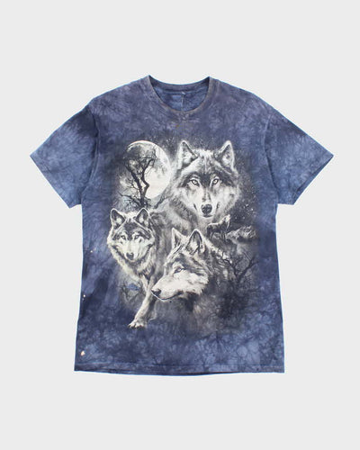 Vintage The Mountain Howling Wolf Graphic T-Shirt - M