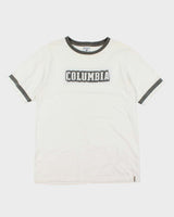 Vintage 90's Columbia Spell Out Logo Oversized T-Shirt - XL