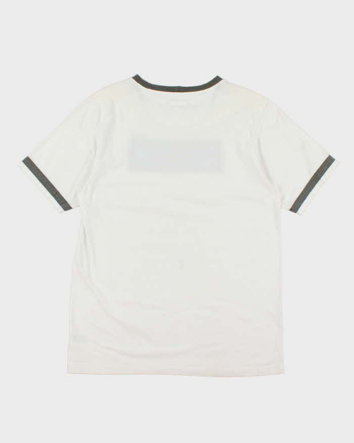 Vintage 90's Columbia Spell Out Logo Oversized T-Shirt - XL