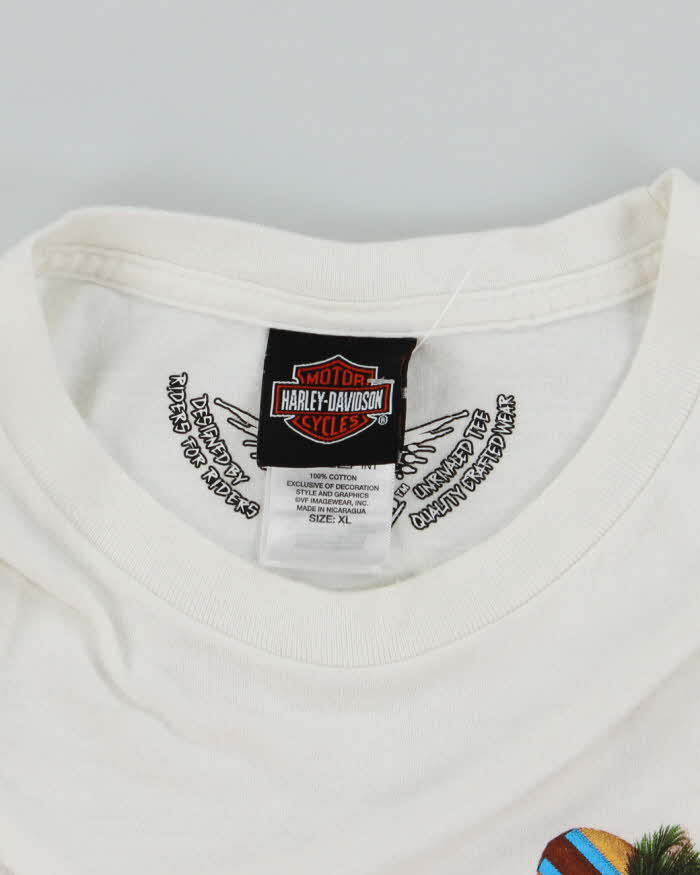 Vintage Harley Davidson Maui Graphic Biker T-Shirt - XL