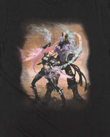 Vintage League of Legends Characters Graphic T-Shirt - M