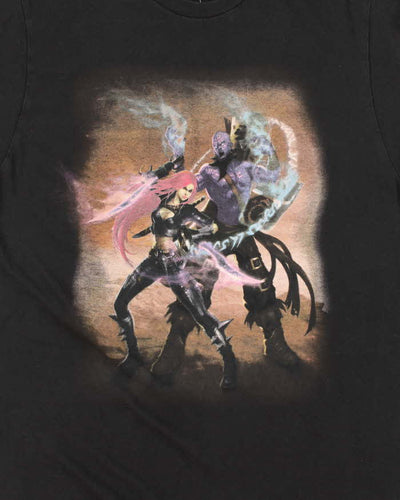 Vintage League of Legends Characters Graphic T-Shirt - M