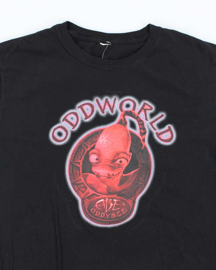 Vintage Oddworld Oddysee Video Games Graphic T-Shirt - L