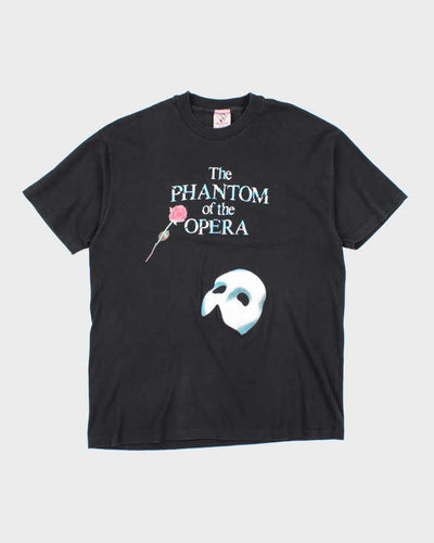 Vintage 90's Phantom of the Opera Single Stitch Graphic T-Shirt - XL