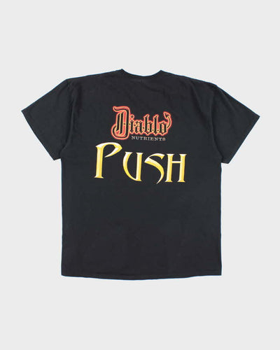 Vintage Y2K Diablo Nutrients Push Dog Graphic T-Shirt - XL