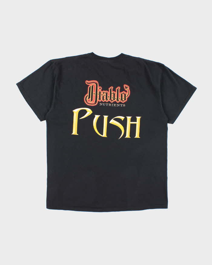 Vintage Y2K Diablo Nutrients Push Dog Graphic T-Shirt - XL