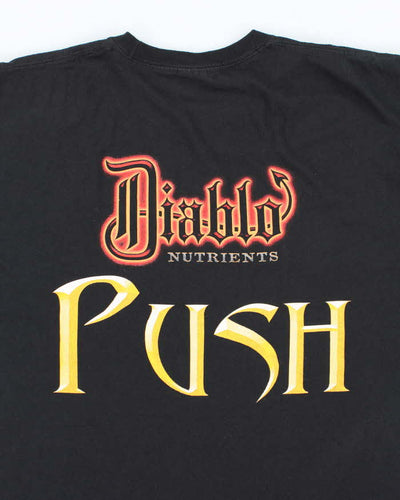 Vintage Y2K Diablo Nutrients Push Dog Graphic T-Shirt - XL