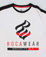 Vintage Y2K Rocawear Embossed Logo Graphic T-Shirt - S