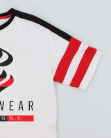 Vintage Y2K Rocawear Embossed Logo Graphic T-Shirt - S