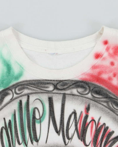 Vintage 2000's All Over Print Mexican Style Graphic T-Shirt - L