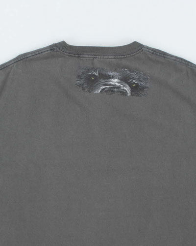 Vintage Y2K Supreme Predator Team Real Tree Graphic T-Shirt - XL