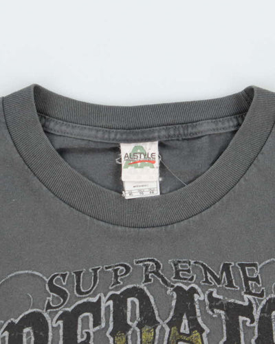 Vintage Y2K Supreme Predator Team Real Tree Graphic T-Shirt - XL