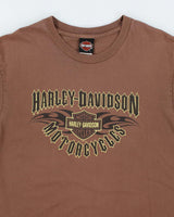 Vintage Harley Davidson Kauai Biker Graphic T-Shirt - L