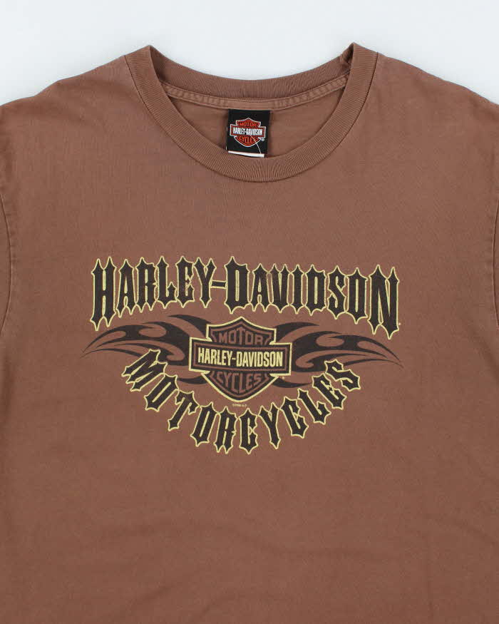 Vintage Harley Davidson Kauai Biker Graphic T-Shirt - L