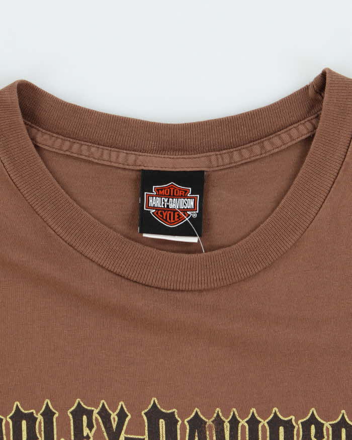Vintage Harley Davidson Kauai Biker Graphic T-Shirt - L