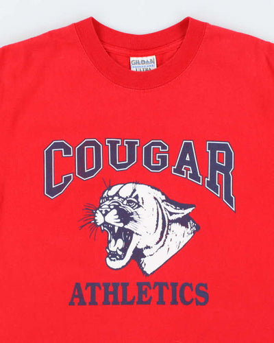 Vintage 2000's Cougar Athletics Graphic T-Shirt - M