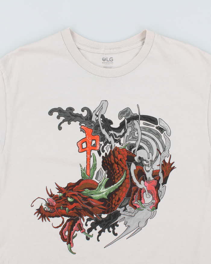 Vintage 2000's Red Dragon Skateboards Graphic T-Shirt - L