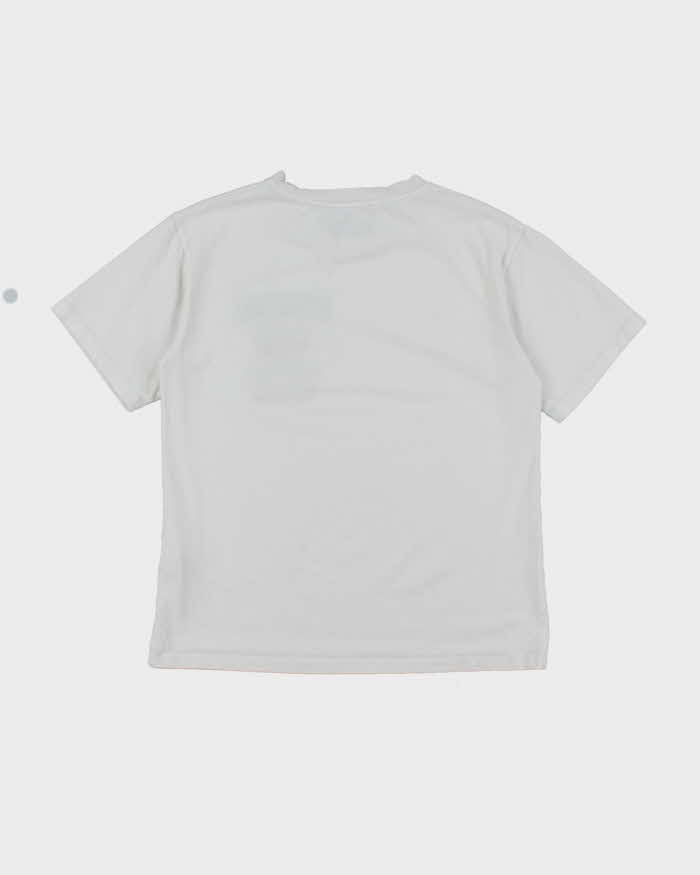Vintage Moschino Textured Teddy Bear Graphic T-Shirt - S