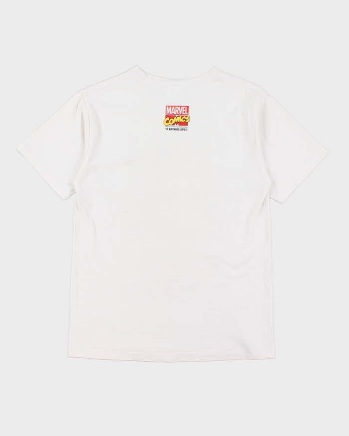 Vintage 2000's Bape x Marvel Comics Iron Man Graphic T-Shirt - S