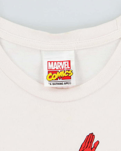 Vintage 2000's Bape x Marvel Comics Iron Man Graphic T-Shirt - S