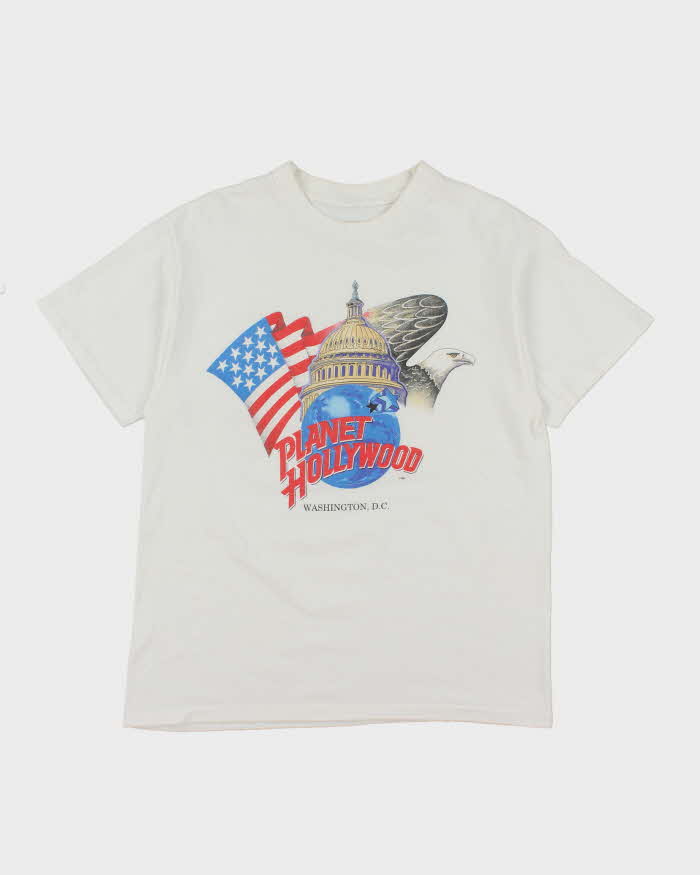 Vintage 90's Planet Hollywood Washington Single Stitch T-Shirt - M