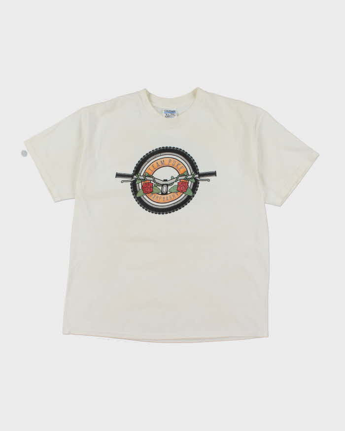 Vintage 90's Team Puke Barf Bash BMX Biking T-Shirt - XL