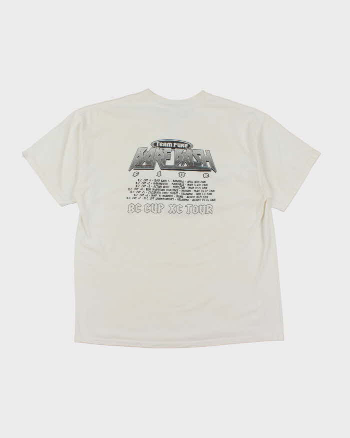 Vintage 90's Team Puke Barf Bash BMX Biking T-Shirt - XL
