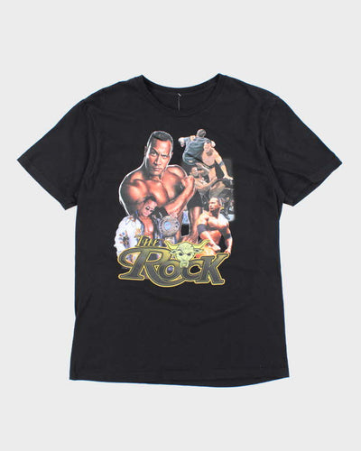 Vintage 2000's The Rock Rap Style Graphic T-Shirt - M