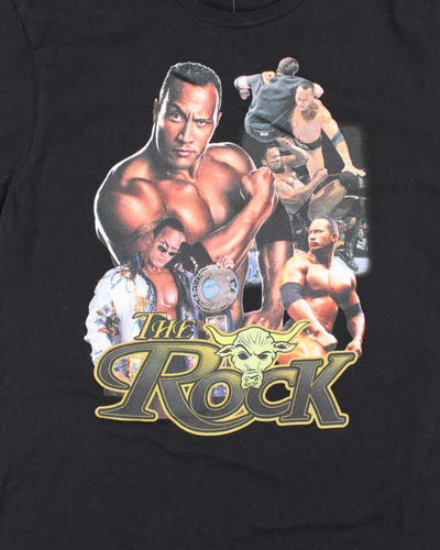 Vintage 2000's The Rock Rap Style Graphic T-Shirt - M