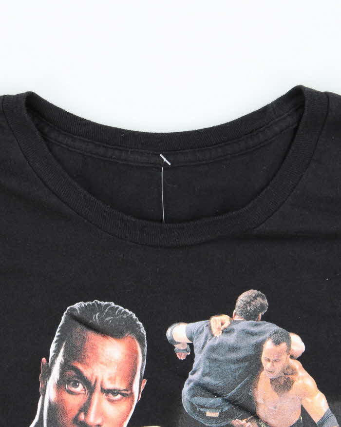 Vintage 2000's The Rock Rap Style Graphic T-Shirt - M