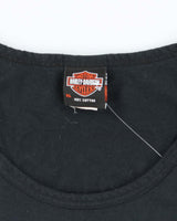 Vintage 2000's Harley Davidson Caribbean Biker Graphic Vest - XL