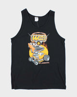 Vintage 90's World Wheels Car Show Graphic Vest - L