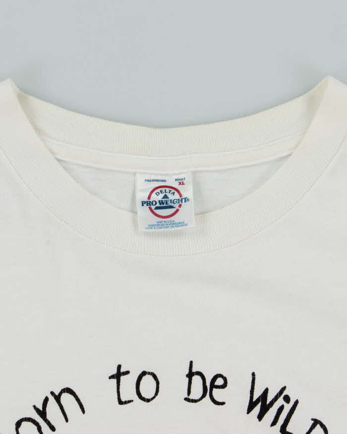 Vintage 90's Born to be Wild! New York Graphic T-Shirt - XL