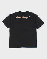 Sailor Jerry Print Black Cotton T-Shirt - XL