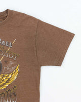 Vintage Y2K Eight Ball Lucky Shot Graphic T-Shirt - M
