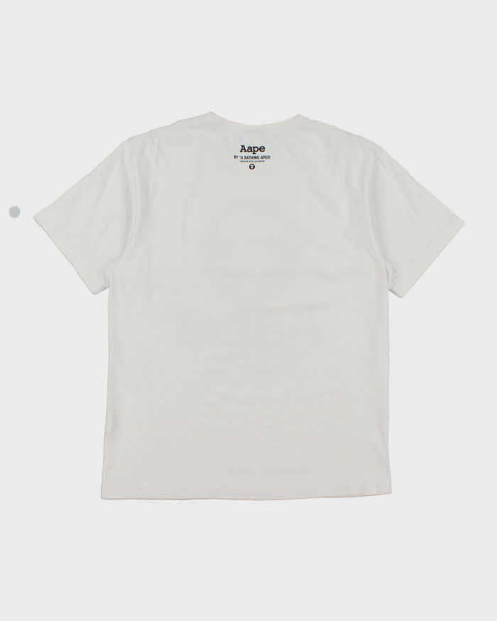Vintage 2000's Aape by Bathing Ape Centre Graphic T-Shirt - L