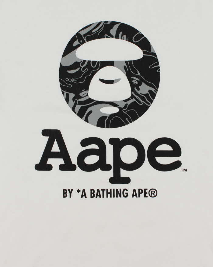 Vintage 2000's Aape by Bathing Ape Centre Graphic T-Shirt - L