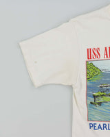Vintage 90's Single Stitch Pearl Harbour Memorial T-Shirt - S