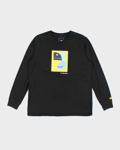 Adidas x Mark Gonzales Sketch Graphic Long Sleeve T-Shirt - L