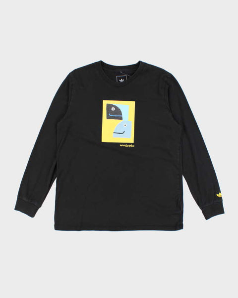 Adidas x Mark Gonzales Sketch Graphic Long Sleeve T-Shirt - L – Rokit