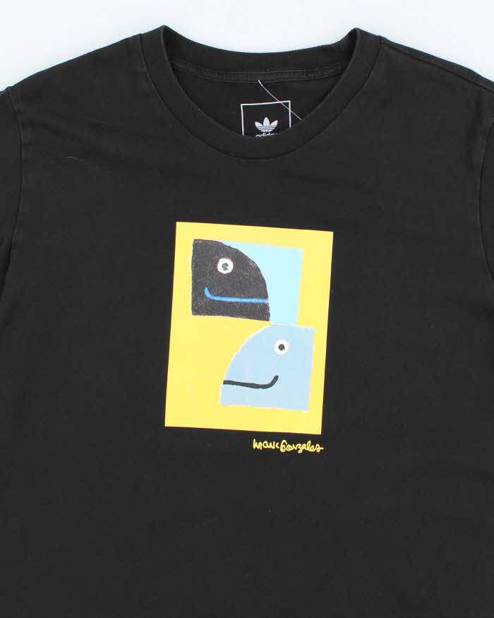 Adidas x Mark Gonzales Sketch Graphic Long Sleeve T-Shirt - L