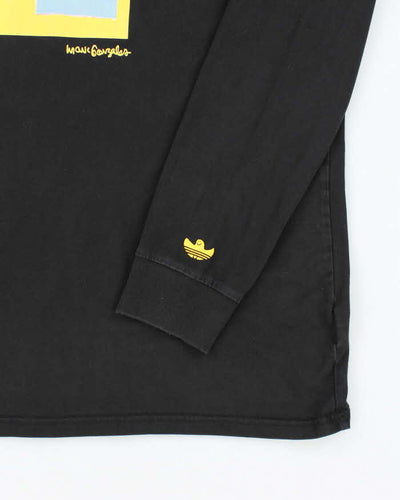 Adidas x Mark Gonzales Sketch Graphic Long Sleeve T-Shirt - L