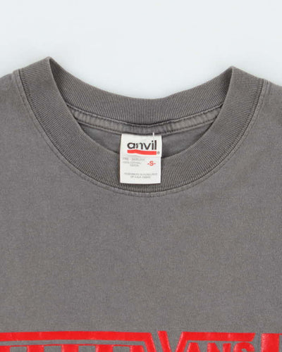 Vintage 90's Vans Checked Logo Graphic T-Shirt - S