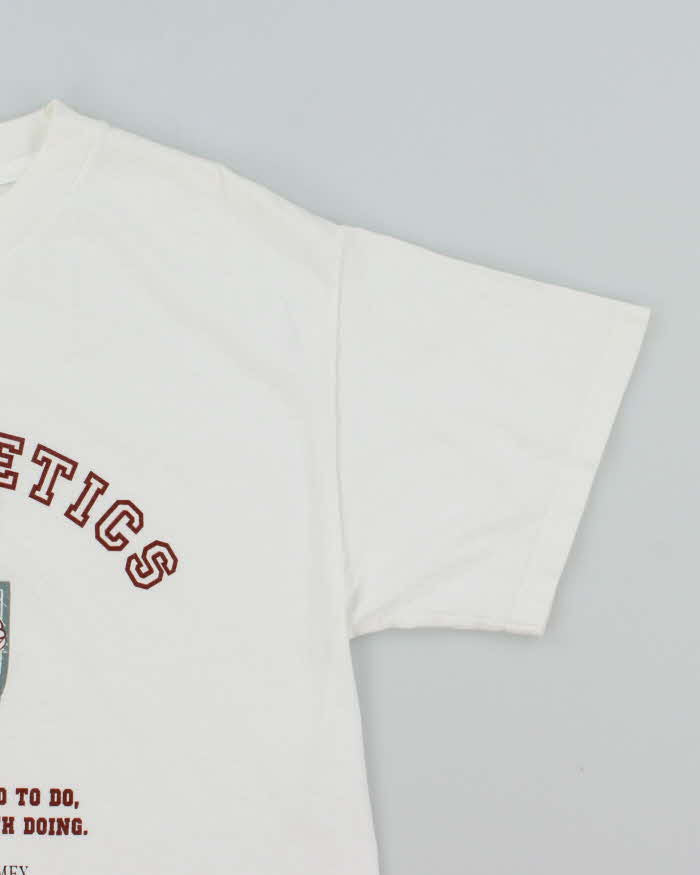 Vintage 2000's The Simpsons Dept. of Unathletics Graphic T-Shirt - M