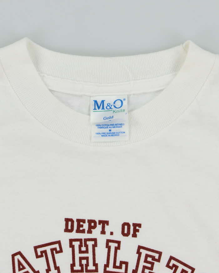 Vintage 2000's The Simpsons Dept. of Unathletics Graphic T-Shirt - M