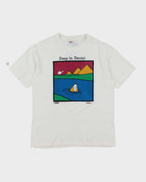 Vintage 90's Deep in Denial Bovis Art T-Shirt - L