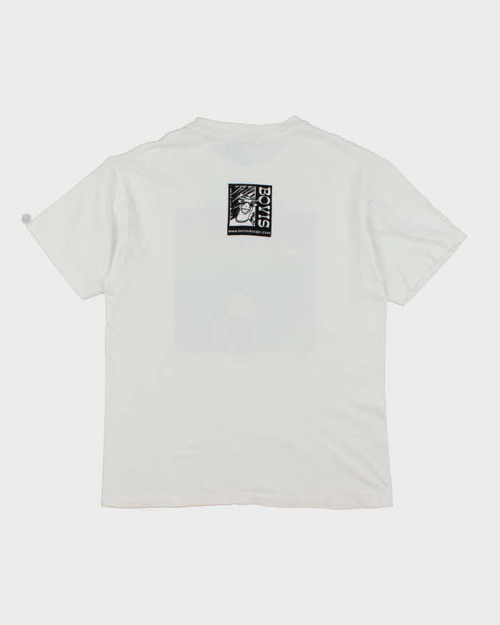 Vintage 90's Deep in Denial Bovis Art T-Shirt - L