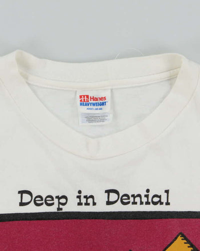 Vintage 90's Deep in Denial Bovis Art T-Shirt - L