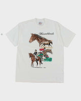 Vintage 90's Warmbloods Horse Riding Graphic T-Shirt - L